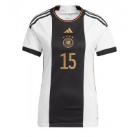 Billiga Tyskland Niklas Sule #15 Hemma fotbollskläder Dam VM 2022 Kortärmad